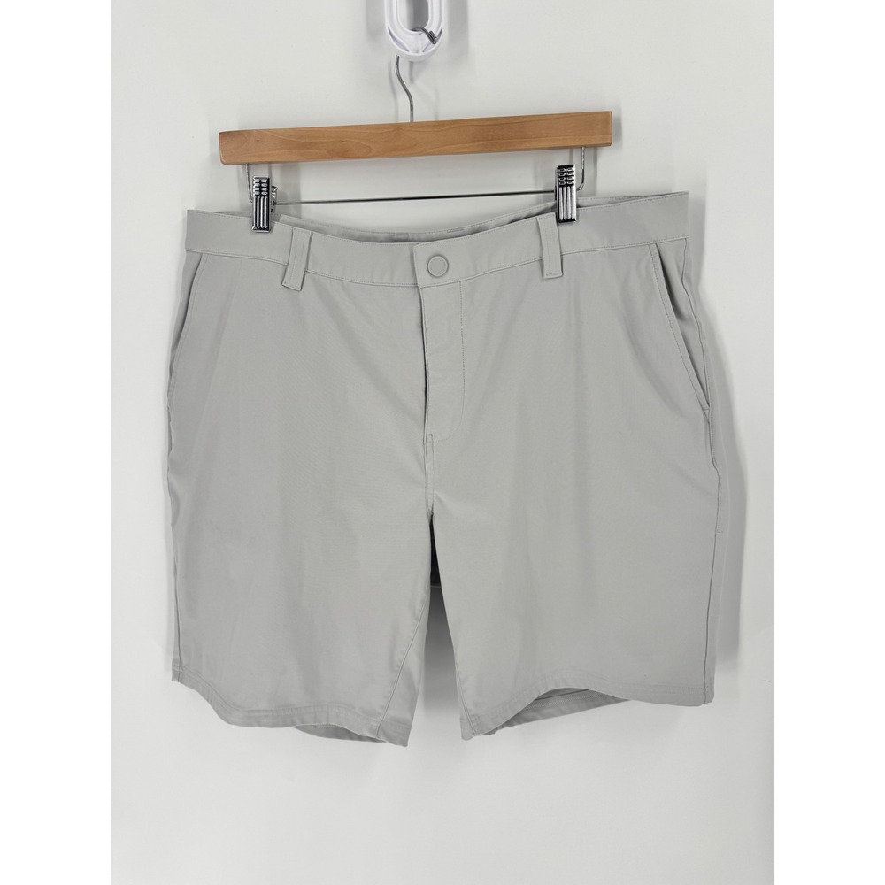 Rhone Commuter 9" Shorts Men Size 38 Gray Technical Performance Golf Casual